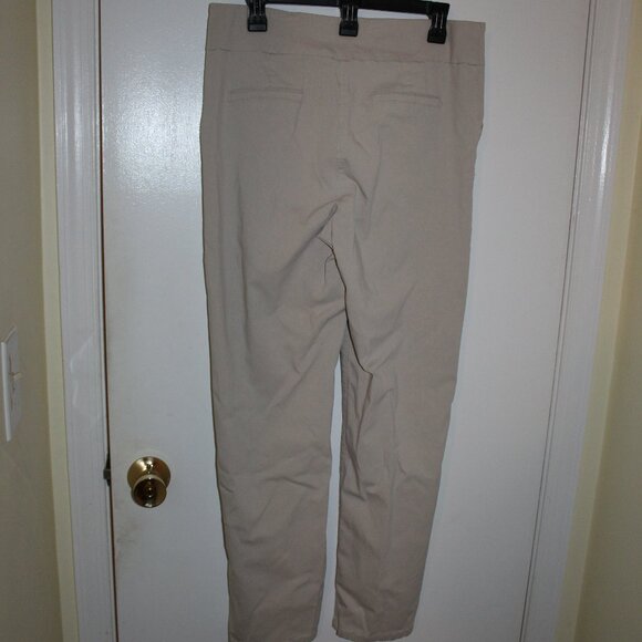 Kim Rogers Dress Pants - Tan -Size 14 - Picture 2 of 2